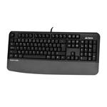 A4tech FK20 FStyler, multimediální kancelářská klávesnice, CZ/US, USB, šedá