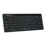A4tech FStyler FBK22 AS, bezdrátová Dual mode Bluetooth+2,4G klávesnice, CZ, černá