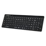 A4tech FStyler FBK23 AS, bezdrôtová klávesnica s duálnym režimom Bluetooth + 2,4 GHz, CZ, čierna