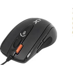 A4tech X-710BK, OSCAR Game herní myš, 2000DPI, černá, USB
