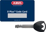 Abus 9808K/85 čierny Steel-O-Chain / reťazový zámok