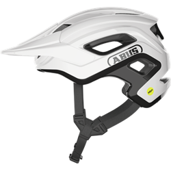 Abus Cliffhanger MIPS shiny white vel.M (54-58) / helma MTB