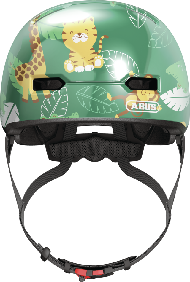 Abus Skurb Kid green jungle vel.S (45-50) / dětská helma