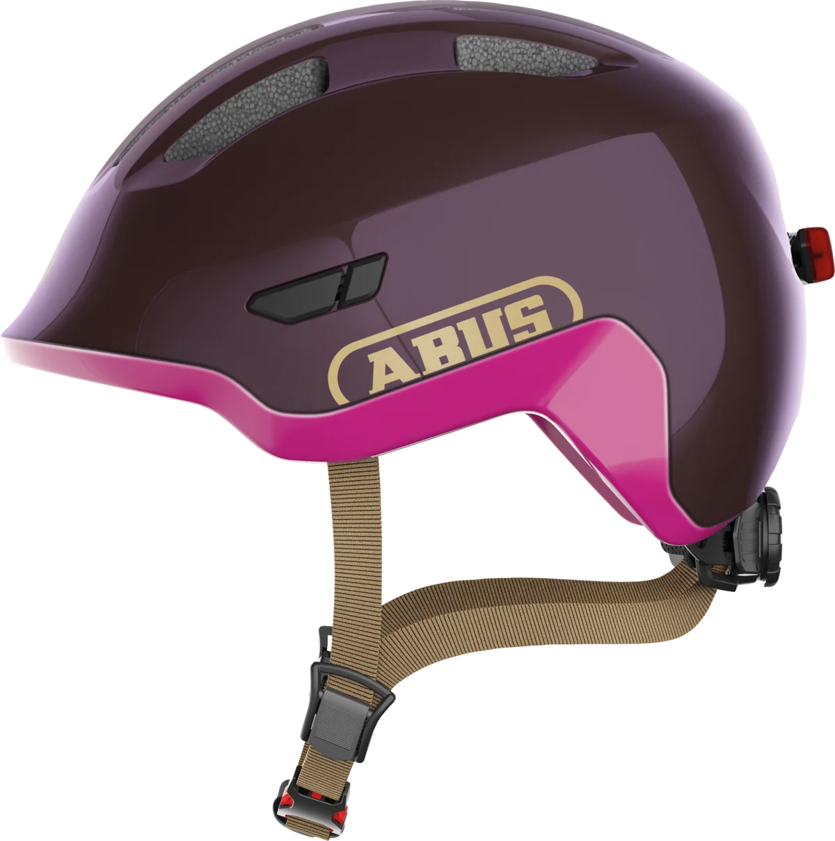 Abus Smiley 3.0 ACE LED royal purple veľkosť M (50-55cm)