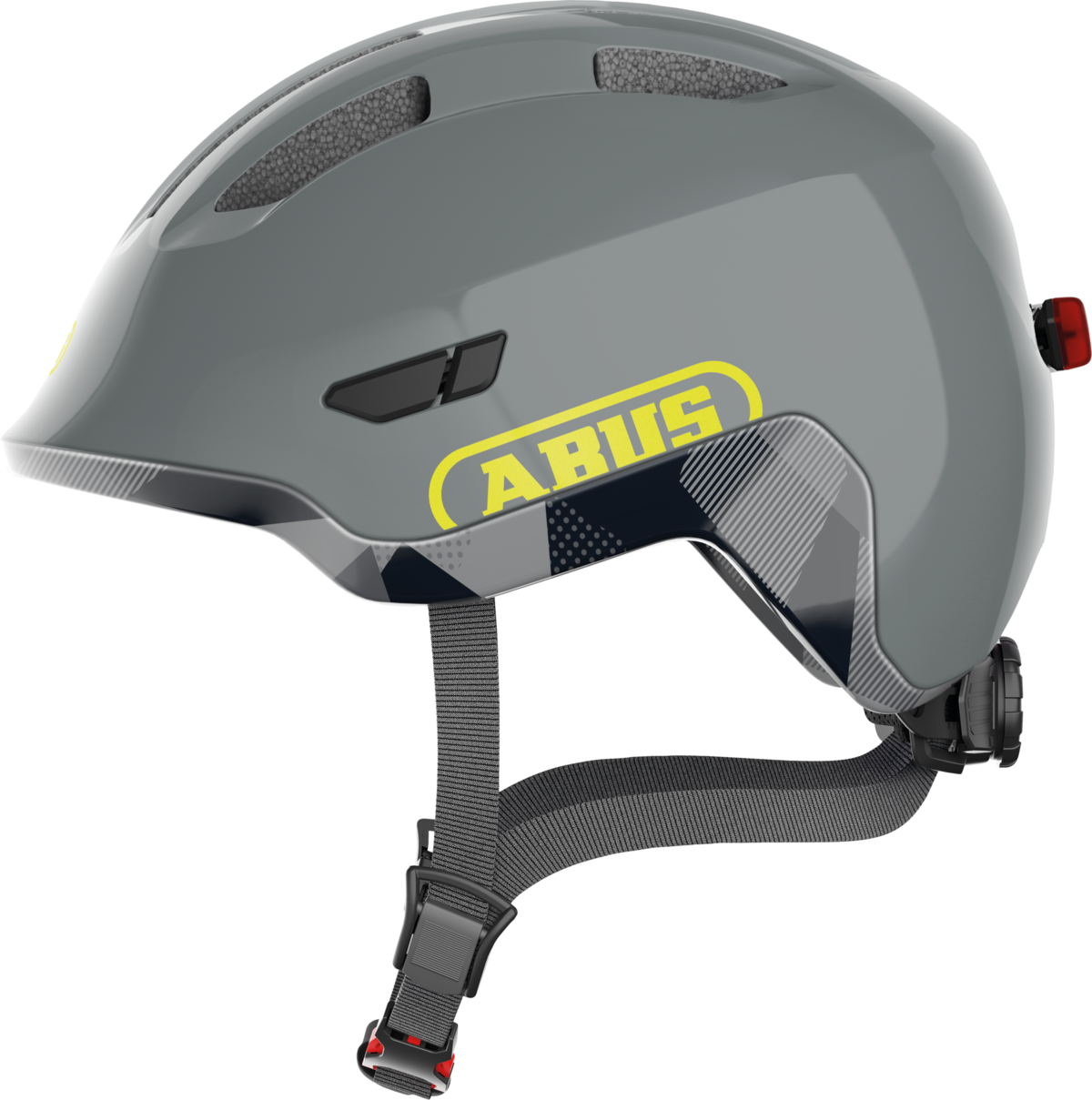 Abus Smiley 3.0 ACE LED shiny grey veľkosť S (45-50cm)