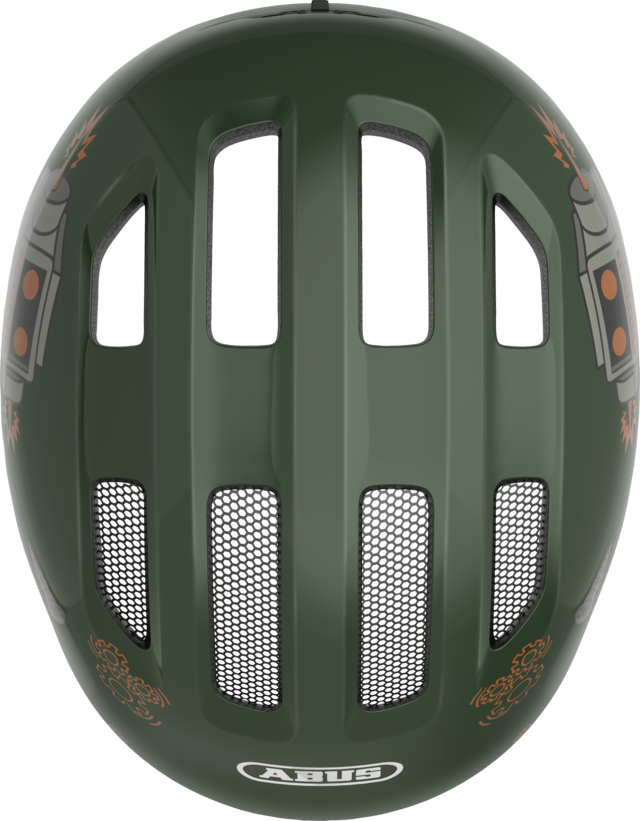 Abus Smiley 3.0 green robo vel.M (50-55) / dětská helma