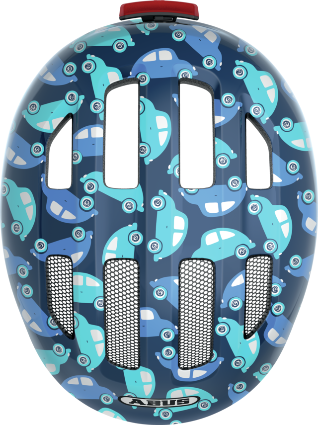 Abus Smiley 3.0 LED blue car vel.M (50-55) / dětská helma