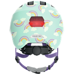 Abus Smiley 3.0 LED blue rainbow veľkosť M (50-55) / detská prilba