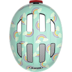 Abus Smiley 3.0 LED blue rainbow veľkosť M (50-55) / detská prilba