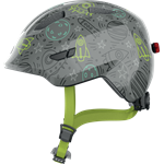 Abus Smiley 3.0 LED grey space veľkosť M (50-55) / detská prilba