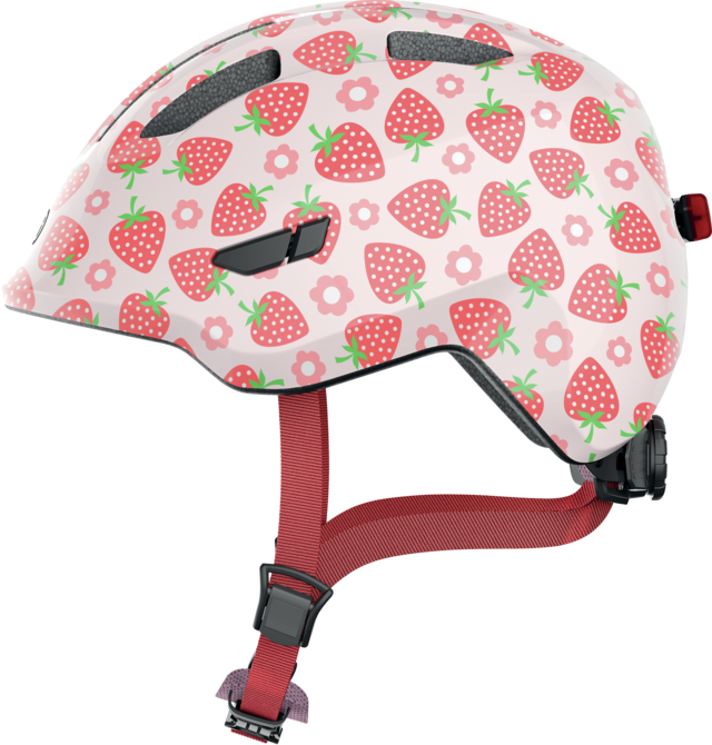 Abus Smiley 3.0 LED rose strawberry vel.S (45-50) / dětská helma