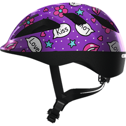 ABUS Smooty 2.0 - purple kisses - vel. S - dětská helma 81856 - Helmy