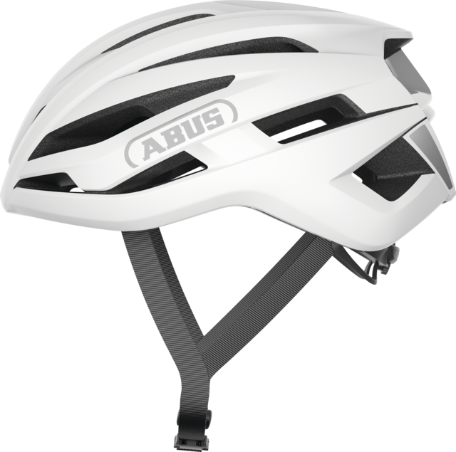 Abus StormChaser ACE polar white vel.S (51-55)
