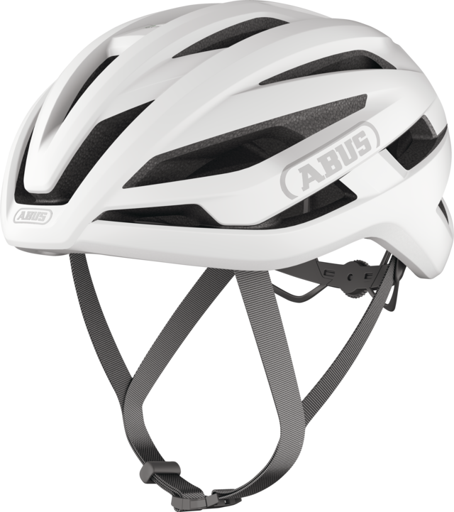 Abus StormChaser ACE polar white veľkosť L (59-61)