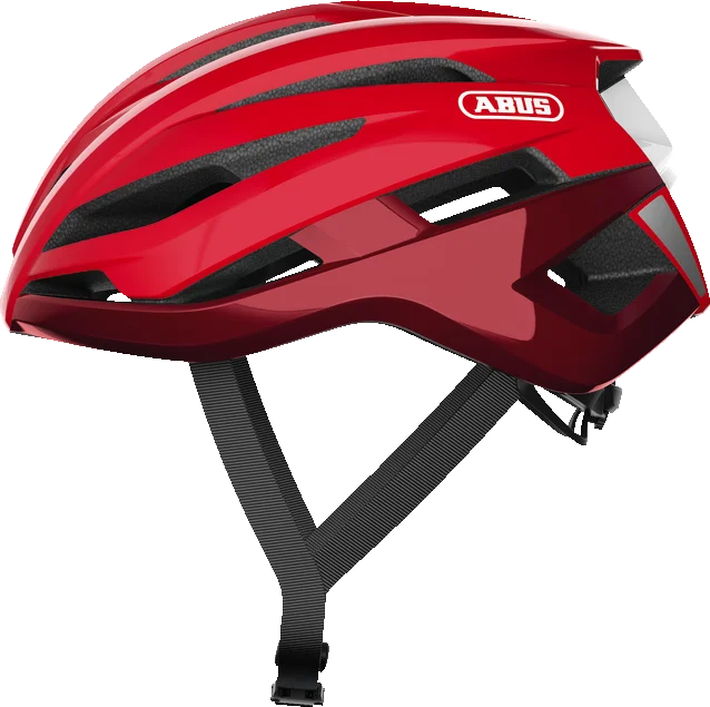 Abus StormChaser blaze red vel.M (52-58)