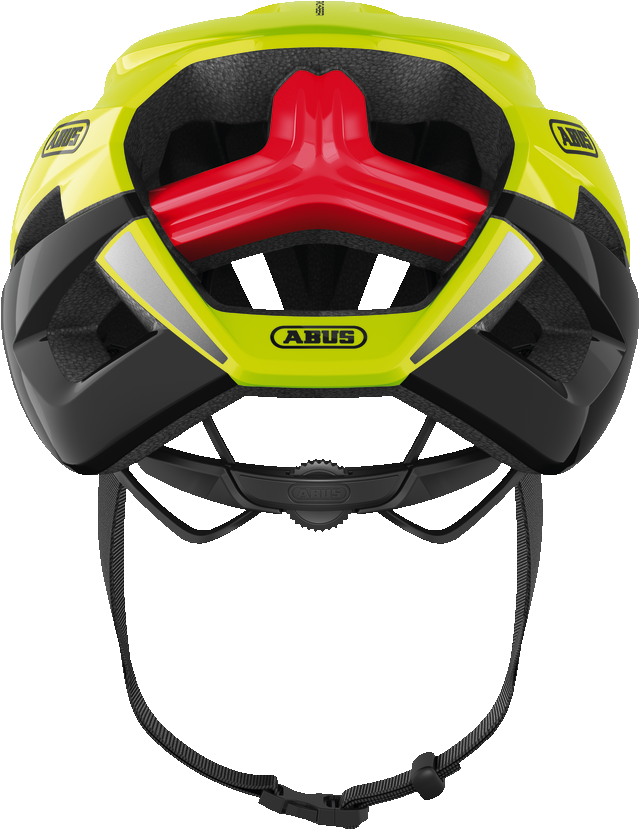Abus StormChaser neon yellow vel.L (59-61)