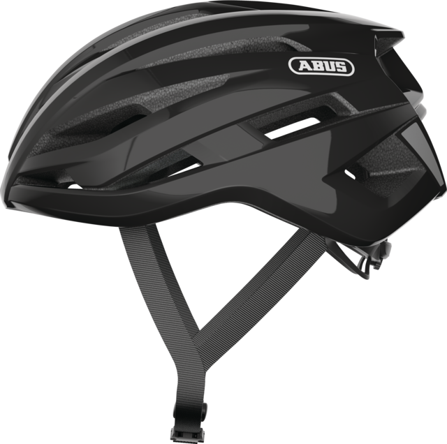 Abus StormChaser shiny black vel.XL