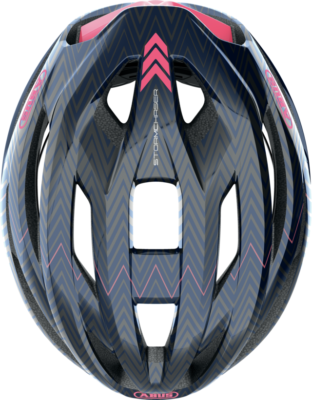Abus StormChaser zigzag blue vel.M (52-58)