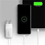 ACAGON ACU-PQ20W ACU-PQ20W AC adaptér 20 W, 2x port (USB-A + USB-C), PD3.0/PPS/QC4+/AFC/Apple, biely