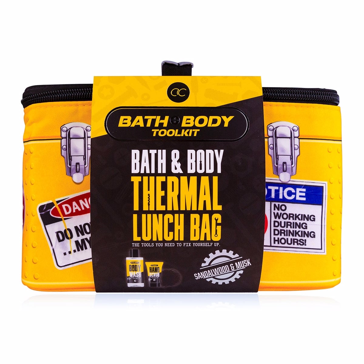 ACCENTRA SET koupelový BATH and BODY TOOLKIT v termotašce (udrží obsah studený/teplý 3 - 4h)