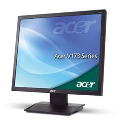 ACER 17''LCD V173 bm 1280×1024,2000:1,300cd/m2, 5MS,Repro, Black