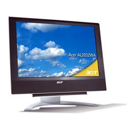 ACER 20''LCD AL2032WB 1680×1050, 1000:1,8MS,300cd/m2, ACB,DVI,AV,Repro