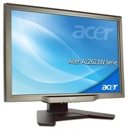 ACER 25,5''LCD WIDE AL2623W 1680×1050,2000:1,5MS,DVI, ACM+ZBD,Titanium