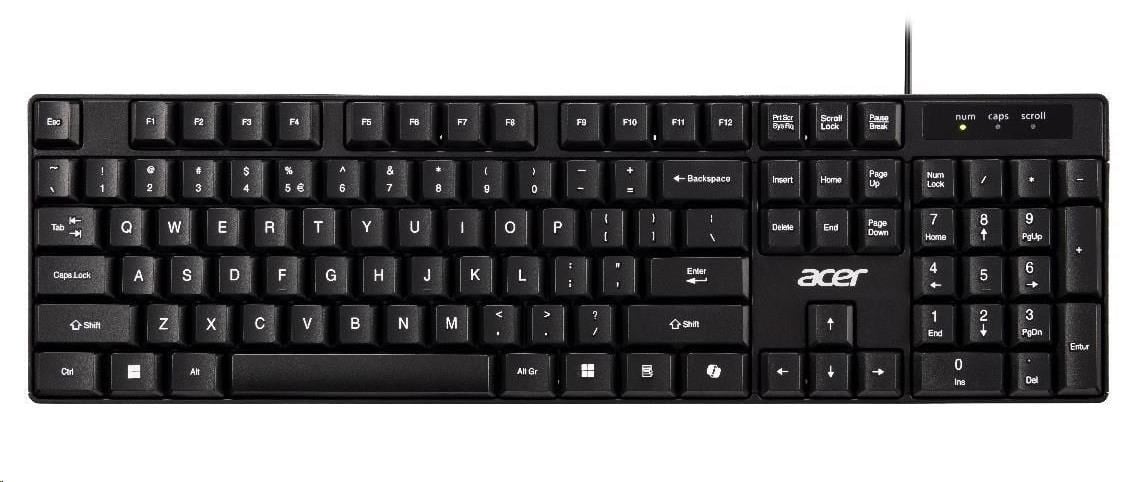 Acer AKW100 CZ/SK, černá