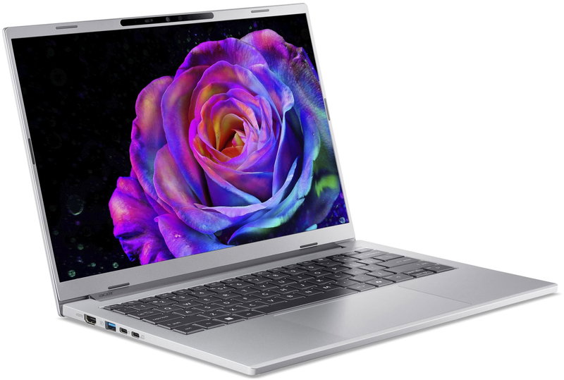 Acer Aspire 14 AI 512GB SSD, stříbrný (A14-61M-R5VQ) (NX.JL1EC.007)