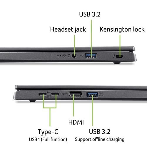 Acer Aspire 15 Steel Gray (A15-61M-R7QD) (NX.J9DEC.004)