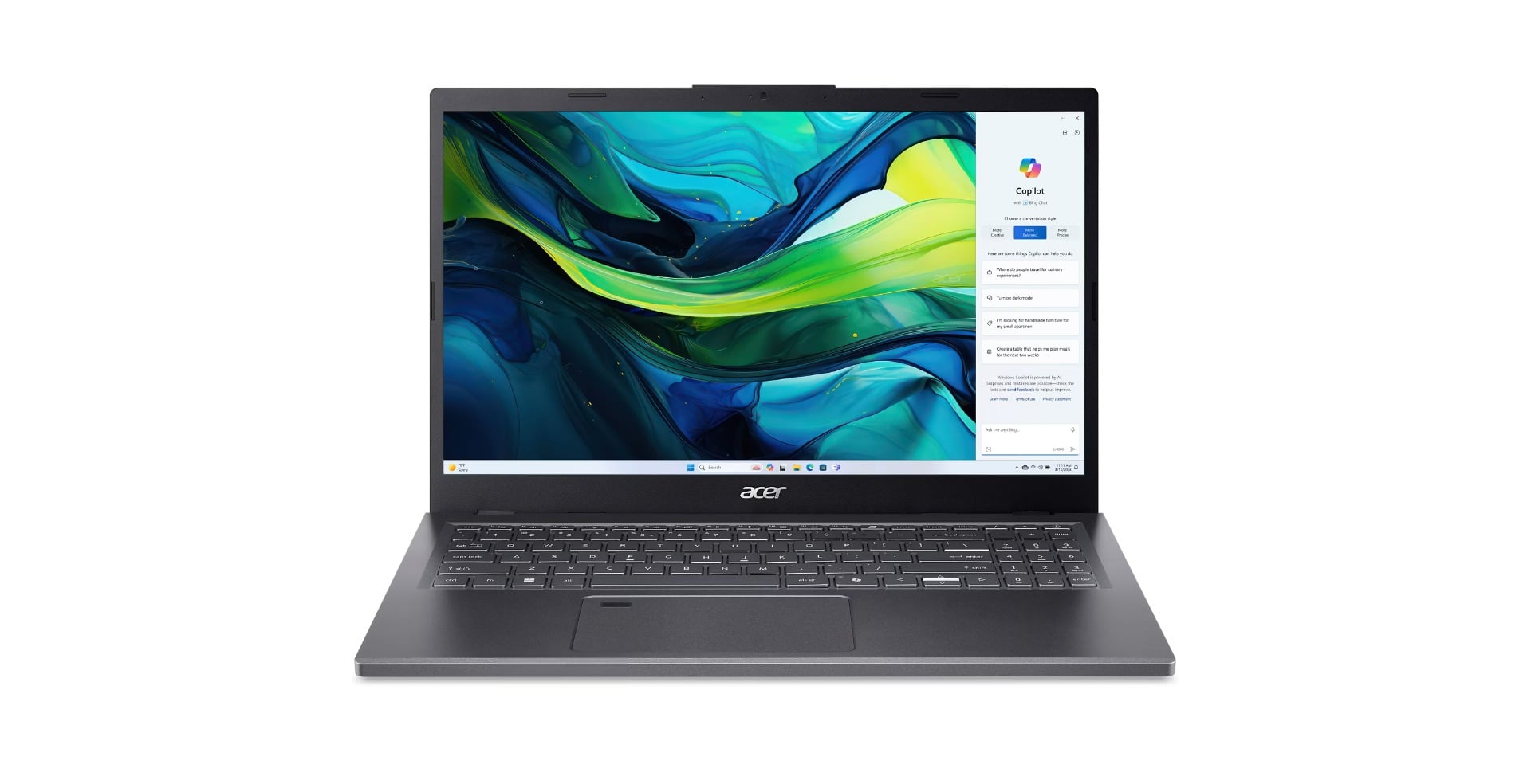 Acer Aspire 15 Steel Gray (A15-61M-R9BR) (NX.J9DEC.001)