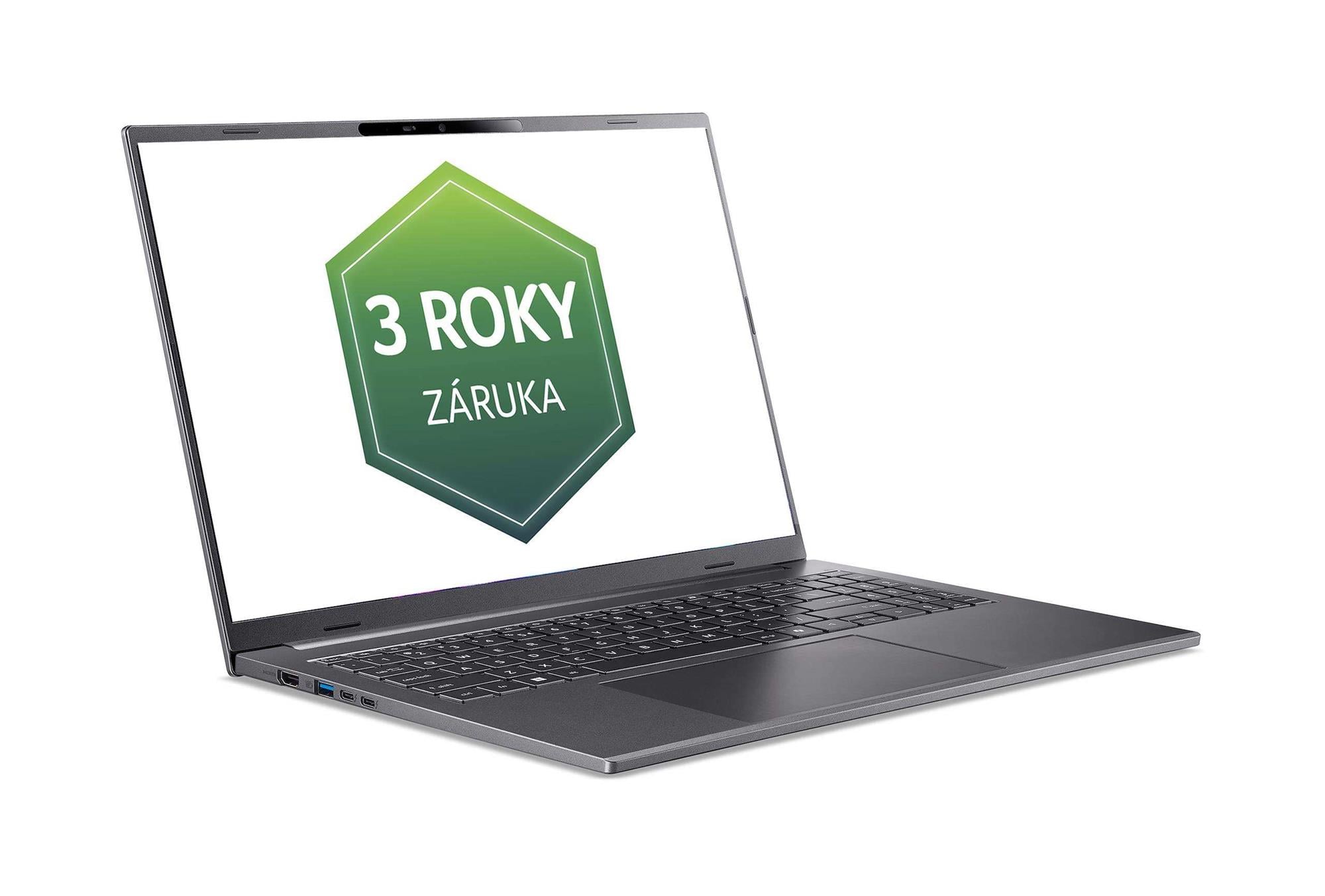 Acer Aspire 16 AI, šedá (A16-52M-70U7)