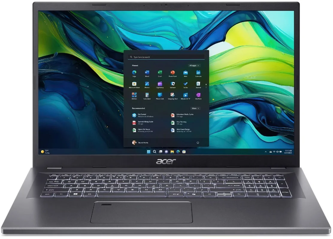 Acer Aspire 17 Steel Gray (A17-51M-3862) (NX.J02EC.001)