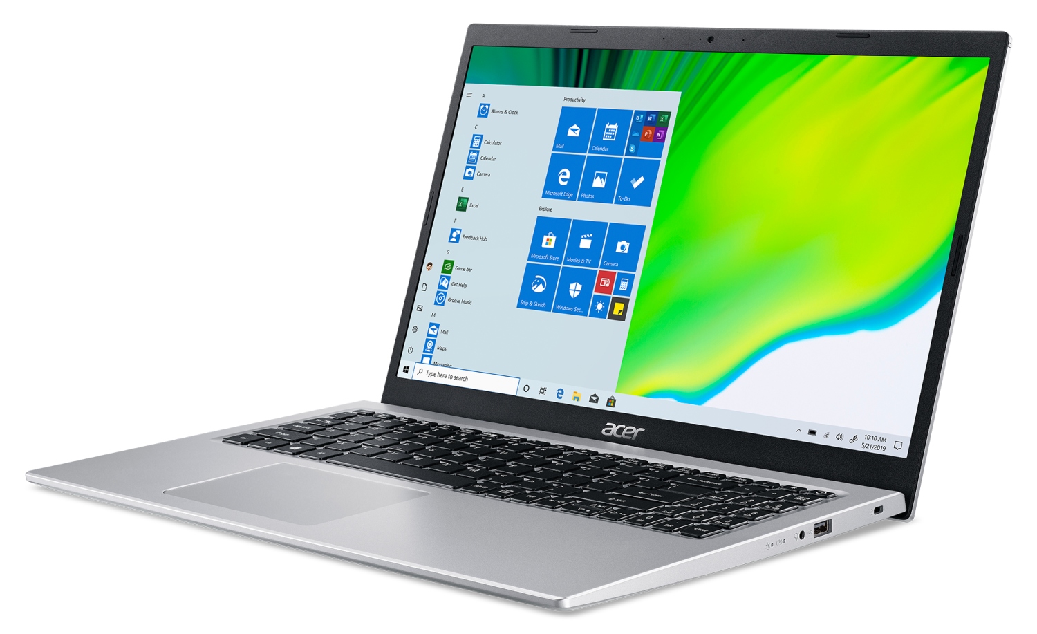 Acer Aspire 5 Pure Silver (A515-56-711X) (NX.A1GEC.004)
