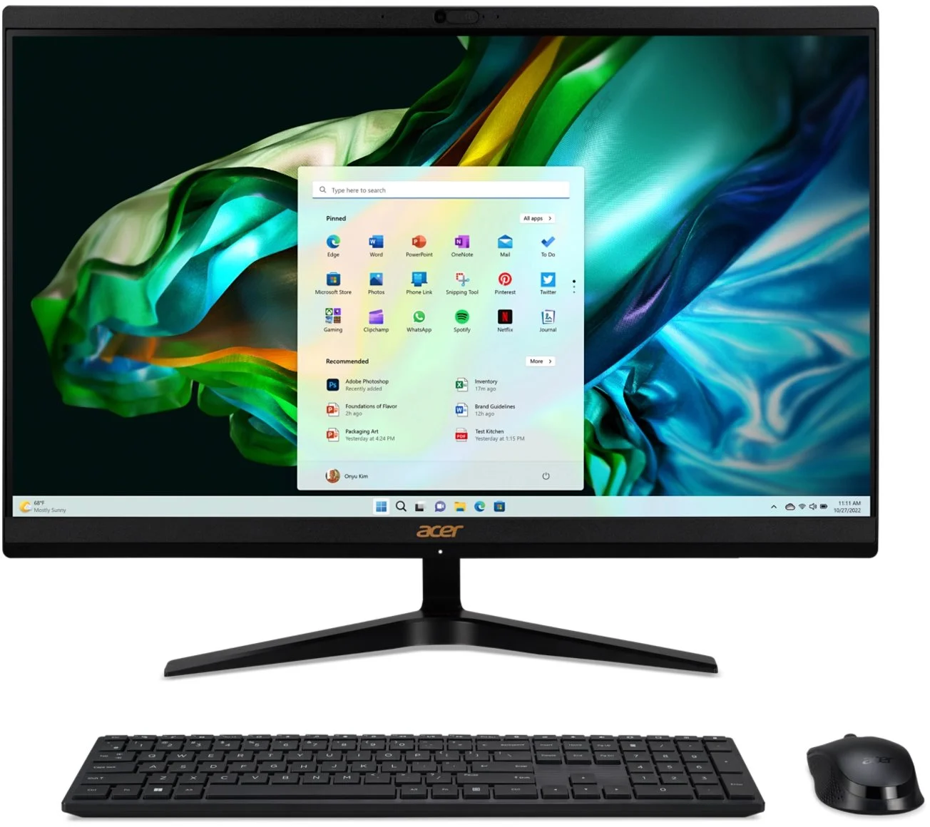 Acer Aspire AiO C24-1800 23,8" (DQ.BLFEC.003)