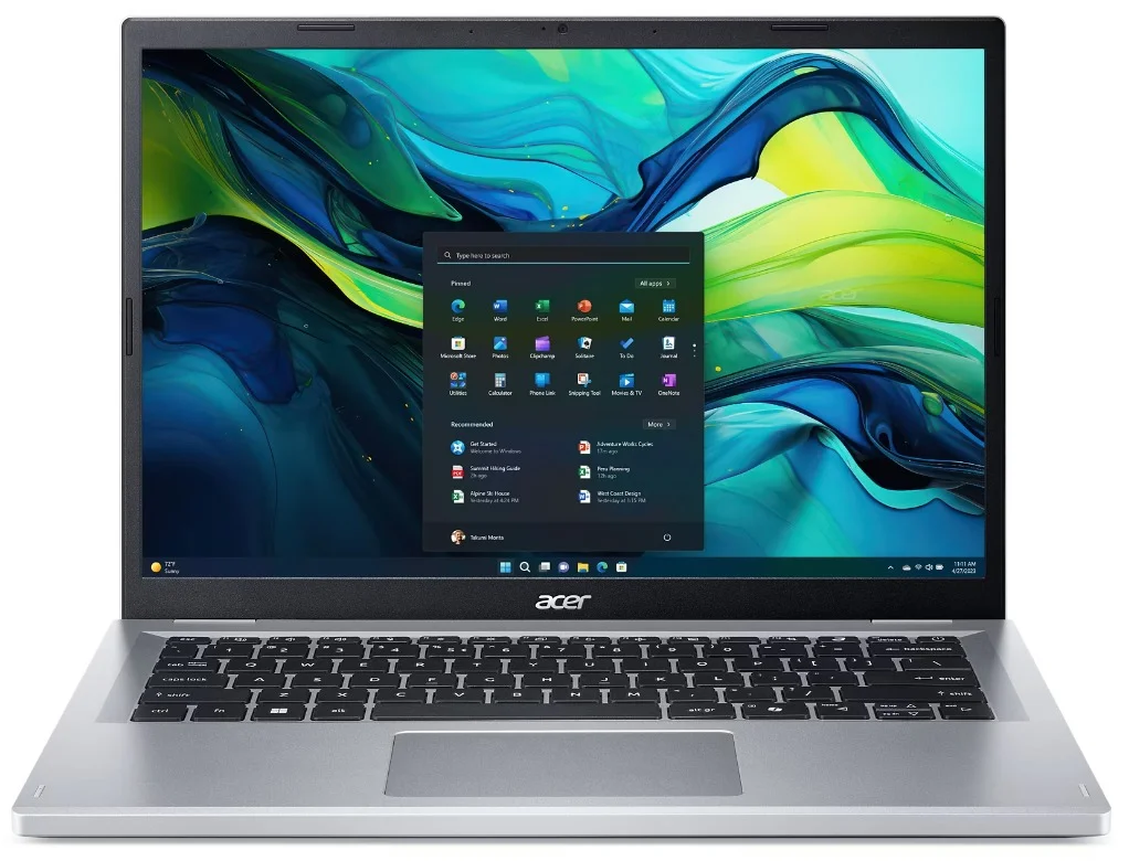 Acer Aspire Go 14 Pure Silver (AG14-32P-C8DK) (NX.J3PEC.001)