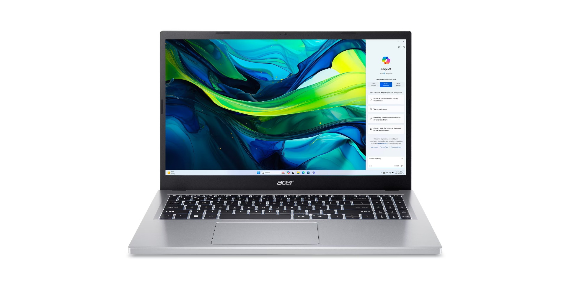Acer Aspire Go 15 Pure Silver (AG15-32P-33EJ) (NX.J46EC.006)
