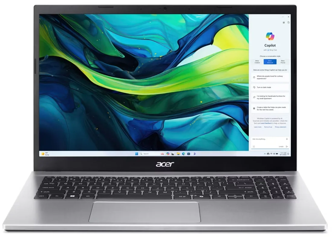 Acer Aspire Go 15 Pure Silver (AG15-42P-R56P) (NX.J7WEC.001)