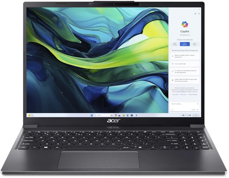Acer Aspire Go 15 Steel Gray (AG15-51P-5382) (NX.J4DEC.008)