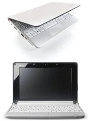 ACER Aspire ONE A110-Bw 8,9" Atom N270/1GB/8+8GB/SD/WL/CAM/CR/XPH/white