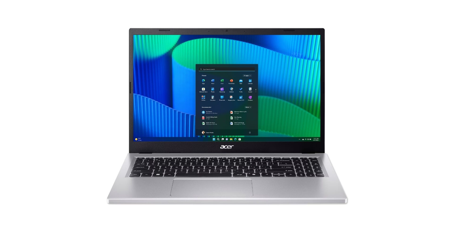 ACER Extensa 15 Pure Silver (EX215-57-51YJ) (NX.EJ8EC.003)