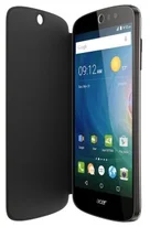 Acer pouzdro s flipem pro telefon Liquid Z530, tmavě šedé