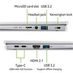Acer Swift Go 14 Pure Silver (SFG14-72-771B) (NX.KP0EC.001)