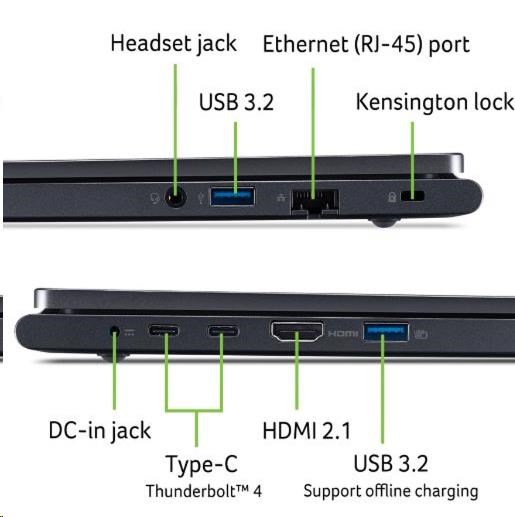 Acer TravelMate P4 14 Black (TMP414-RN-53) (NX.B22EC.006)