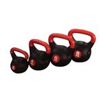 ACRA Činka kettlebell s cementovou náplní - 4 kg