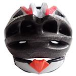 ACRA CSH31B-M biela cyklistická prilba veľkosť M (55-58cm)