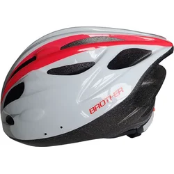 ACRA CSH31B-M bílá cyklistická helma vel.M (55-58cm)