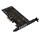 Adaptér AXAGON PCEM2-D PCIe NVMe+NGFF M.2