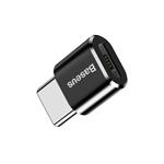 Adaptér Baseus microUSB na USB-C čierny