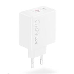 Adaptér Lenovo 65 W s dvoma portmi USB-C a technológiou GaN
